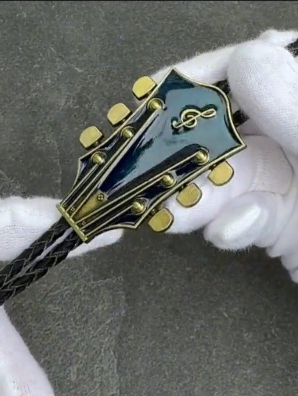New guitar headstock country Western Bolo Tie 39" See All Colors